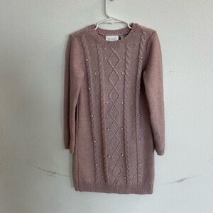 Place Girls Sweater Dress with Faux Pearls

Size M 7/8